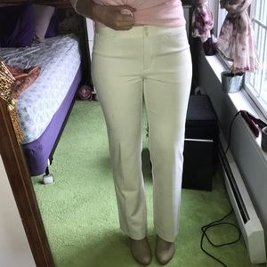 Talbots Signature winter white dress pants
